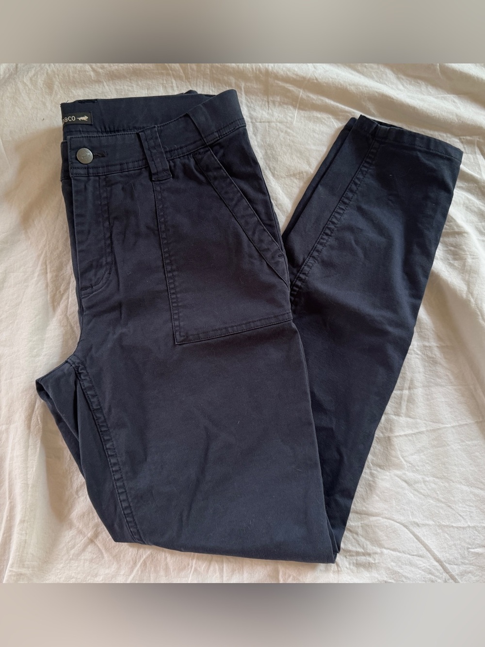 Toad&Co Earthworks Ankle Pant - True Navy​ - Size: ​6